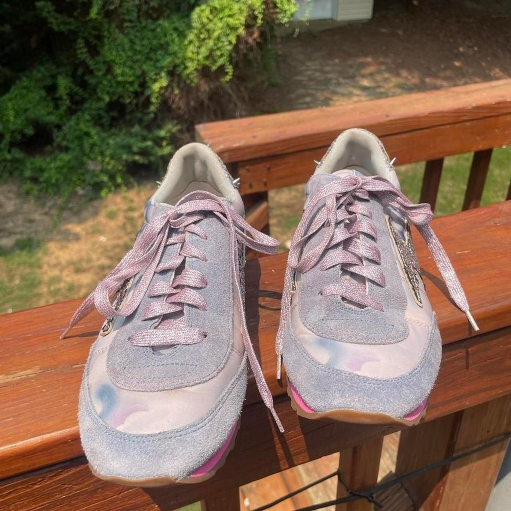 Womens 9 Marc Jacobs Astro bolt Y2K Fashion Sneakers